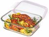 Lunchbox/Vorratsdose Glas rechteckig, extra groß Bild 2
