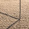 vidaXL Teppich ZIZUR Beige 140x200 cm Jute-Optik Indoor und Outdoor 4010395 Bild 4