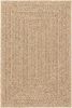 vidaXL Teppich ZIZUR Beige 140x200 cm Jute-Optik Indoor und Outdoor 4010395 Bild 2