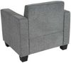 Sessel Loungesessel Lyon, Stoff/Textil ~ grau Bild 3