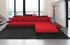 Stoff Ecksofa Ravenna L Form - Mikrofaserstoff - rot-schwarz - Rechts Bild 4