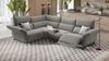 Sofanella Ecksofa CUNEO Eckcouch Stoff Stoffsofa in Hellgrau Bild 4