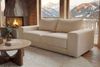 riess-ambiente 3-Sitzer LOFT 210cm champagner/beige - Chenille, Taschenfederkern, Rundumbezug, Einzelartikel 1 Teile, Moderne Couch - ideal für Wohn- und Schlafzimmer oder Loft-Wohnungen Bild 3