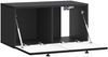vidaXL Wandmontierter TV-Schrank Schwarz 59,5 x 31 x 30 cm 898026 Bild 3