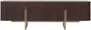 Vente-unique - DOLIYA TV unit Holz, PlatteHolz, Platte BraunGold - B 42 cm x H 50 cm x L 160 cm Bild 2