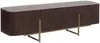 Vente-unique - DOLIYA TV unit Holz, PlatteHolz, Platte BraunGold - B 42 cm x H 50 cm x L 160 cm Bild 3