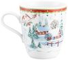 Seltmann Weiden Becher Becher mit Henkel 0.40 l - Weihnachtsauto - Life Zusatzsortiment - 1 S, Porzellan, Porzellan, spülmaschinenfest, mikrowellengeeignet, Made in Germany Bild 3