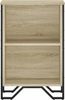 vidaXL Bücherregal Sonoma-Eiche 50x31x74,5 cm Holzwerkstoff 848600 Bild 4