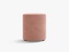 Micadoni Pouf Dia 40cm Samt Salvador Rosa Bild 3