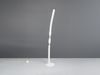 Kleine LED Stehlampe GINKO Metall Weiß, Höhe 110cm Bild 5
