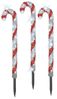 MARELIDA LED Dekoobjekt LED Zuckerstangen Gartendeko Weihnachtsbeleuchtung Timer 3er Set, LED Classic, kaltweiss (5300K bis 6000K) Bild 4