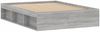 vidaXL Bettgestell Grau Sonoma 135x190 cm 3203913 Bild 2