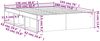 vidaXL Bettgestell Grau Sonoma 135x190 cm 3203913 Bild 3