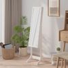 vidaXL Standspiegel mit LED Weiß 34x37x146 cm 351766 Bild 4