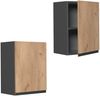 Hängeschrank R-Line Goldkraft Eiche 45 cm J-Shape Vicco Bild 5