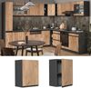 Hängeschrank R-Line Goldkraft Eiche 45 cm J-Shape Vicco Bild 2