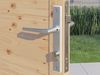 Fjordholz 'Canterbury' Garten- und Gerätehaus, Fichtenholz Natur Bild 5
