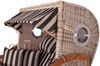 Strandkorb Komplettset - bene living - Ammersee Grande XL Teak - PE shell - Modell 581 - inkl. Liftersystem Bild 4