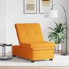 vidaXL Schlafsofa Ausziehbar Dunkelgelb 194 x 50 x 82 cm Stoff 42008590 Bild 3