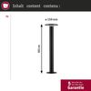 Paulmann 94756 LED Pollerleuchte Zigbee Plate RGBW Anthrazit Bild 2
