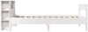 vidaXL Massivholzbett mit Regal ohne Matratze Weiß 75x190 cm Kiefer 3322973 Bild 5