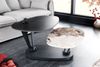 riess-ambiente Couchtisch MOVEMENT schwarz / weiß (Einzelartikel, 1-St), Wohnzimmer · Keramik · Naturstein-Design · Metall · drehbar · Modern Bild 3