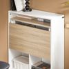 SoBuy FWT104-WN Schreibtisch, Spanplatte, Melamin, Weiß, 70 x 85 x 57 cm Bild 4