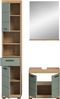 Xonox Scout Badkombination (B/H/T: 112x191x34 cm) in Salbei und Artisan Eiche Nachbildung Bild 3