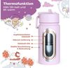 BEARFOOT Trinkflasche Thermo Kinder Trinkflasche Edelstahl - Lama lila, Thermosflasche, auslaufsicher, Edelstahl, Kinderflasche, BPA-frei Bild 4