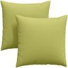vidaXL Sofakissen 2 pcs Hellgrün 60 x 60 cm Stoff 42014007 Bild 2