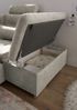 U-Form Sofa mit Schlaffunktion und Bettkasten - Stone - Medan XXL Bild 4