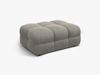 Micadoni Hocker Kendal 1-Sitzer Samt Magic Velvet Dunkelgrau Bild 2