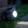 LED Solarleuchte, Stein, grau, L 7,8 cm Bild 4