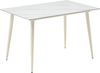 OTTO home Essgruppe Kryce, (Set, 5-tlg, 120 cm Esstisch + 4 Stühle), Strukturstoff, robustem Metallgestell, Tischplatte aus Sinterstein Bild 3