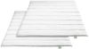 Dreamstar Microfaserbettdecke Eco, Bettdecken 2er-Set - 4-Jahreszeiten, Ganzjahres, Winter & Sommer, Füllung: Faserfüllung, Bezug: angenehm weiche Microfaser, allergikerfreundlich, atmungsaktiv, temperaturausgleichend, 135x200 cm Bild 5