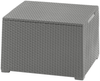 Keter Polyrattan Balkon und Garten Lounge-Set "Emma", graphit,2-Sitzer-Sofa, 2 Sessel und Tisch Bild 5
