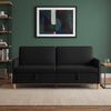 vidaXL Sofa mit Stauraum Schwarz 192 x 78 x 87 cm Polyester 42036977 Bild 3