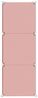 vidaXL Kinderschrank Modular mit 6 Würfeln Rosa PP 340578 Bild 4