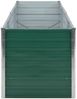 vidaXL Garten-Hochbeet Verzinkter Stahl 240x80x77 cm Grün 44841 Bild 4