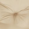 vidaXL Kissen Rund Beige Ø 60 x 11 cm Oxford-Gewebe 361943 Bild 5