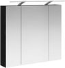 vidaXL Badezimmerspiegelschrank Schwarz Eichen-Optik 80 x 14,5 x 70 cm 889112 Bild 5