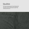 Kuscheldecke "Popcorn" Cashmere Soft-Touch Moon-Mist Grau 150x200 cm Bild 3