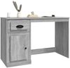 vidaXL Schreibtisch mit Schublade Grau Sonoma 115x50x75cm 816478 Bild 4