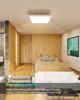 ZMH LED Panel Deckenleuchte Wohnzimmer 60*60CM 40W flach 3000K Bild 4