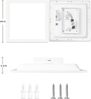 ZMH LED Panel Deckenleuchte Wohnzimmer 60*60CM 40W flach 3000K Bild 5