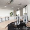 hjh OFFICE Arbeitsstuhl Arbeitshocker HALIFAX WORK Stoff/Netzstoff Grau Bild 4