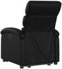 vidaXL Massagesessel mit Aufstehhilfe Schwarz Kunstleder 3204047 Bild 4