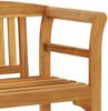 vidaXL Gartenbank, Massivholz Akazie natur, 114 x 46 x 82 cm Bild 5