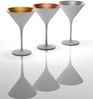Stölzle Lausitz ELEMENTS Cocktailschale Weiß-Silber 6er Set Bild 3