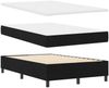 vidaXL Boxspringbett mit Kopfteil Schwarz 120 x 190 cm Stoff 3344130 Bild 4